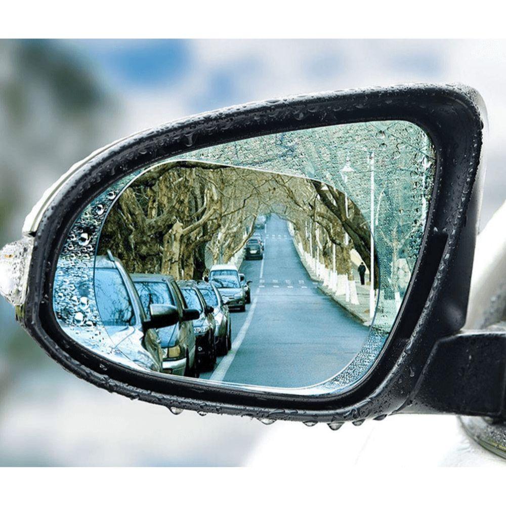 Monsoon Car Combo (2 Anti Fog Film + 2 Car Rain Protector Sticker)