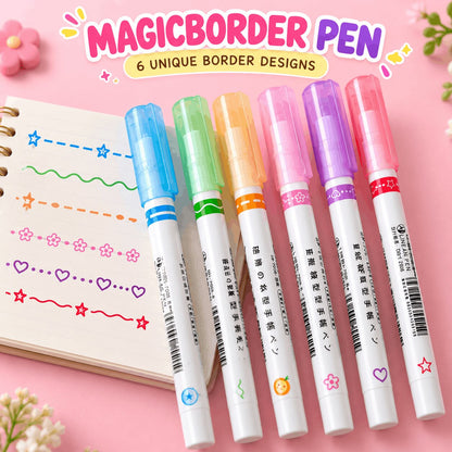 Magic Border Pen (Buy 6 Pens Get 6 Free)