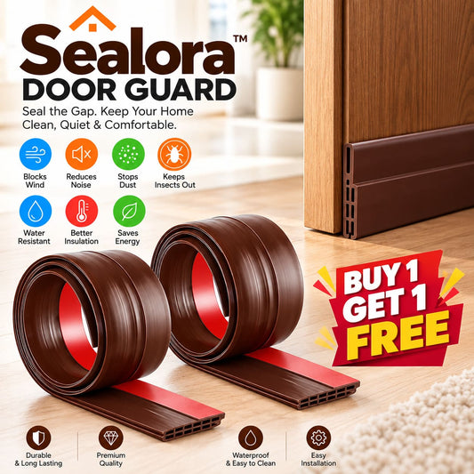 SealDora Door Guard ( 1 Meter X 2 Inch) (Buy 1 Get 1 Free)