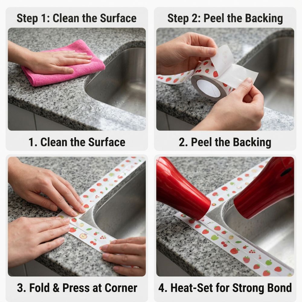 NeatEdge Multipurpose Sink Kitchen Tape