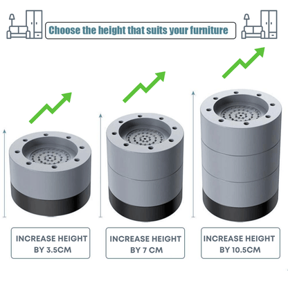 NEW WASHING MACHINE FOOT PADS (Pack Of 4)