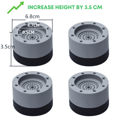 NEW WASHING MACHINE FOOT PADS (Pack Of 4)