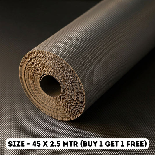 Anti Slip Shelf Saver Mat |45 Cm X 2.5 Meter| Plain Design