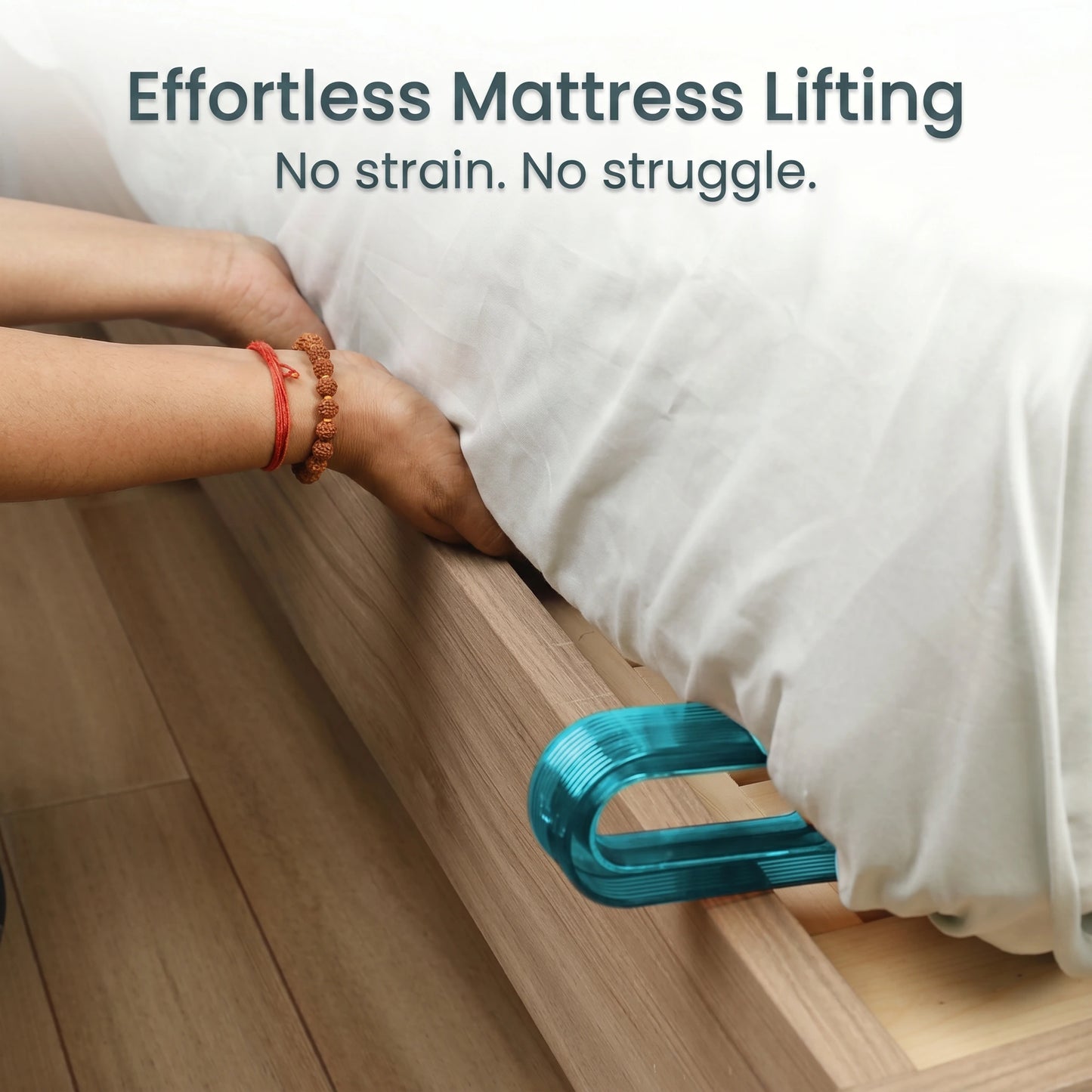 2-in-1 Mattress Raiser & Sheet Tucking Tool (Pack Of 2)