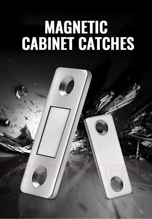 Self Adhesive Magnetic Door Closer (Pack Of 4 Pairs)