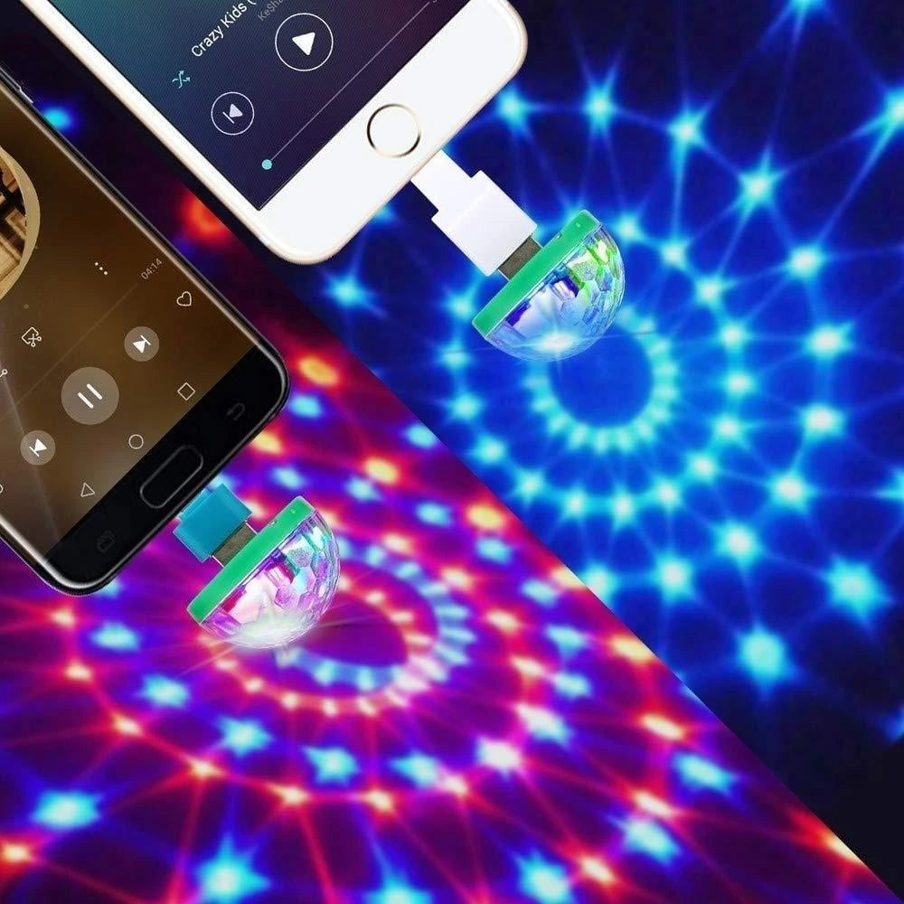 Magic Ball Lights -LED USB Party Lights Magic Ball (With OTG)