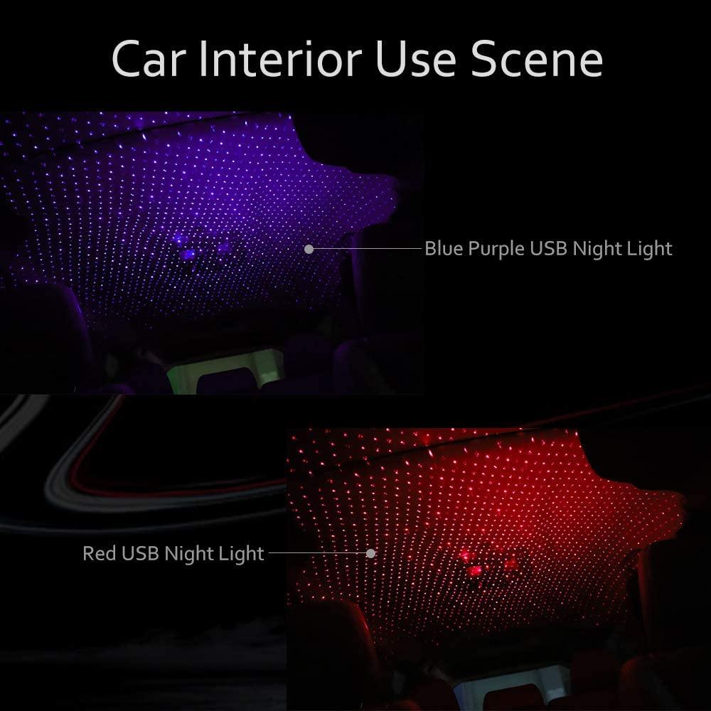 Car Romantic Atmosphere Light (Red)