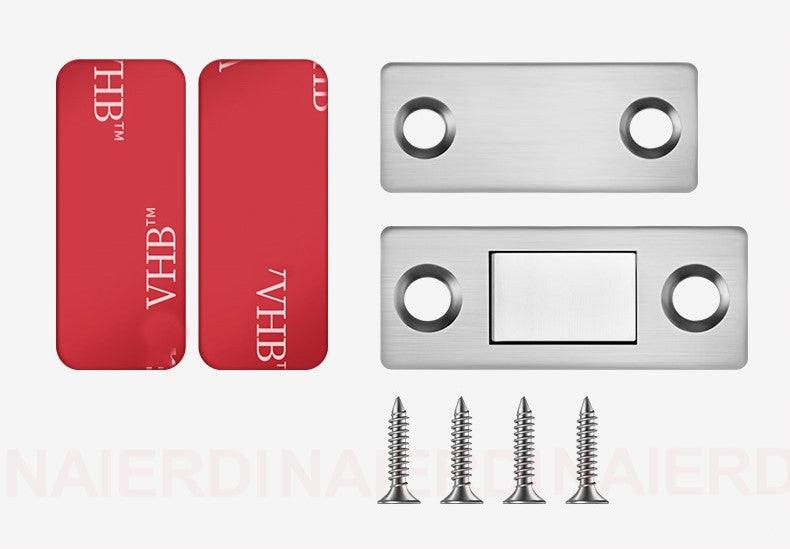 Self Adhesive Magnetic Door Closer (Pack Of 4 Pairs)