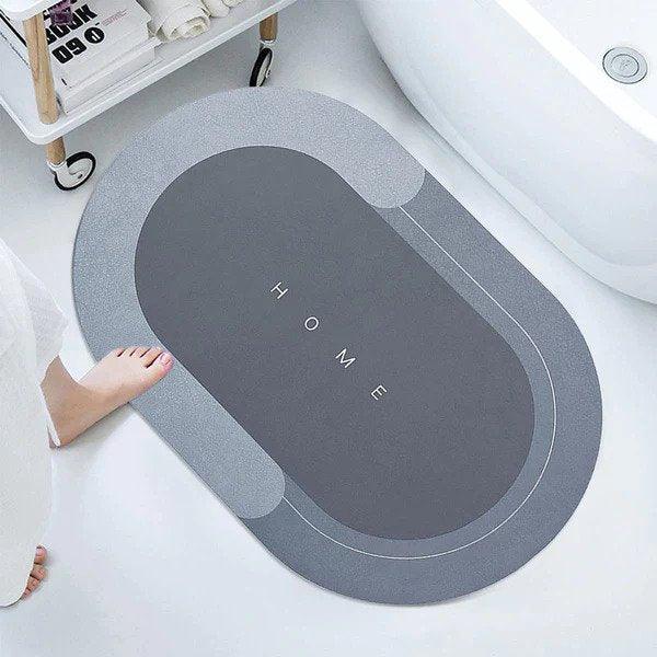 Magic Water Absorbent Floor Mat (Pack Of 1 Grey)