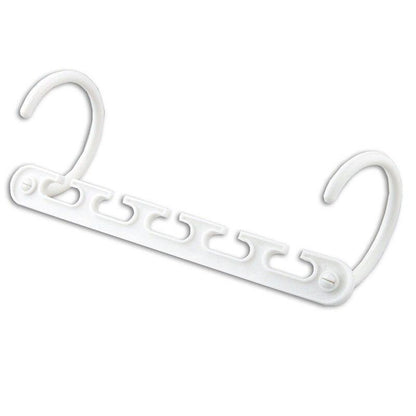 Space Saving 5 Hook Flexible Hanger (Pack Of 8 Hangers) - GadgetsCay